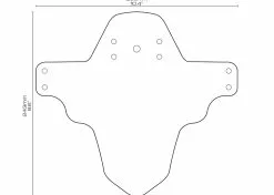 All-mountain-style AMS Garde Boue Avant Ronin Mud Guard -SRAM Soldes ams garde boue avant ronin mud guard 4