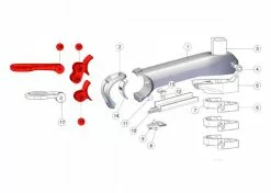 BMC Support Compteur Potence ICS01 30000718 - ICS2 302189 -SRAM Soldes bmc support compteur pour potence ics01 30000718 2