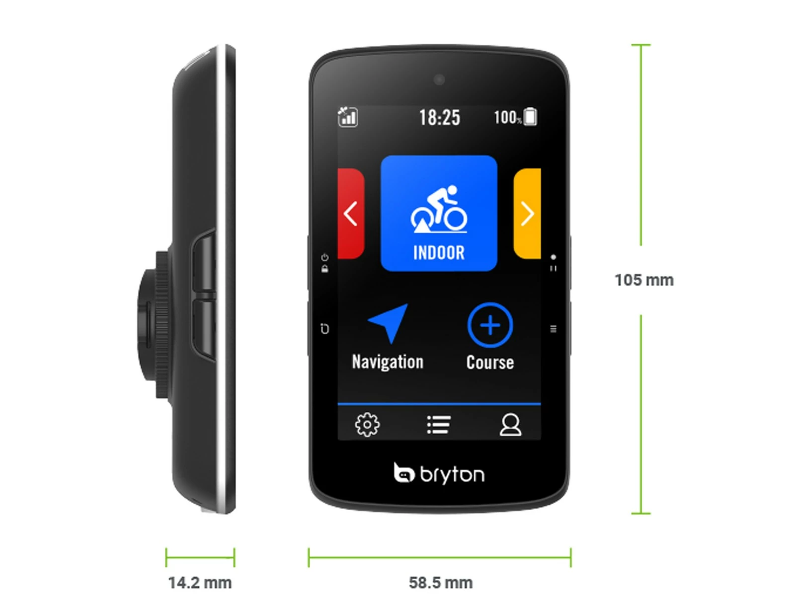 BRYTON GPS Rider S800T Capteurs De Fréquence, Cadence Et Vitesse 2 BRYTON GPS Rider S800T Capteurs De Fréquence, Cadence Et Vitesse – Image 2