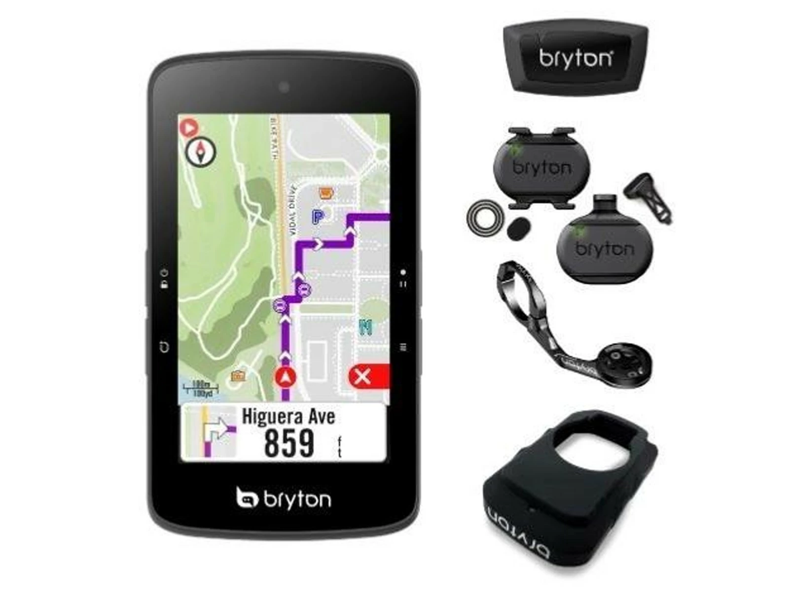 BRYTON GPS Rider S800T Capteurs De Fréquence, Cadence Et Vitesse 1 BRYTON GPS Rider S800T Capteurs De Fréquence, Cadence Et Vitesse