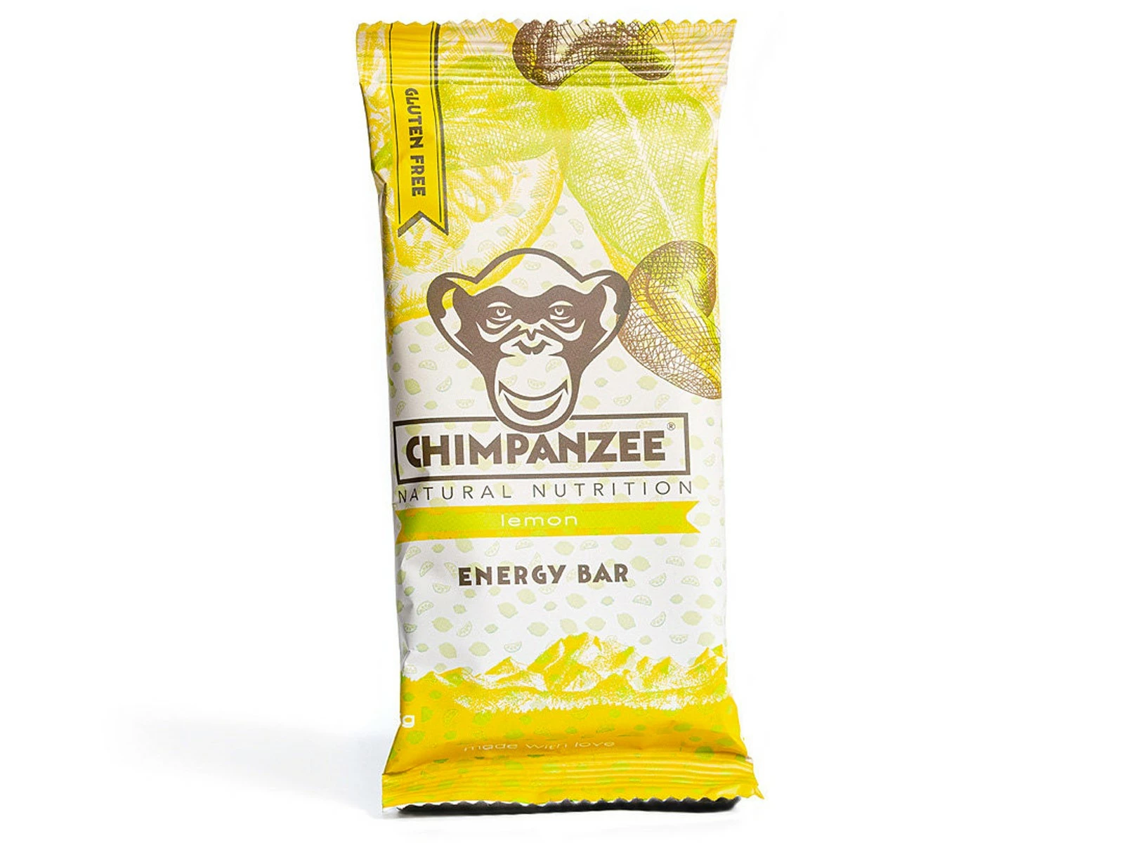 Chimpanzee Nutrition CHIMPANZEE Barre énergétique Au Citron - 65g 1 Chimpanzee Nutrition CHIMPANZEE Barre énergétique Au Citron - 65g