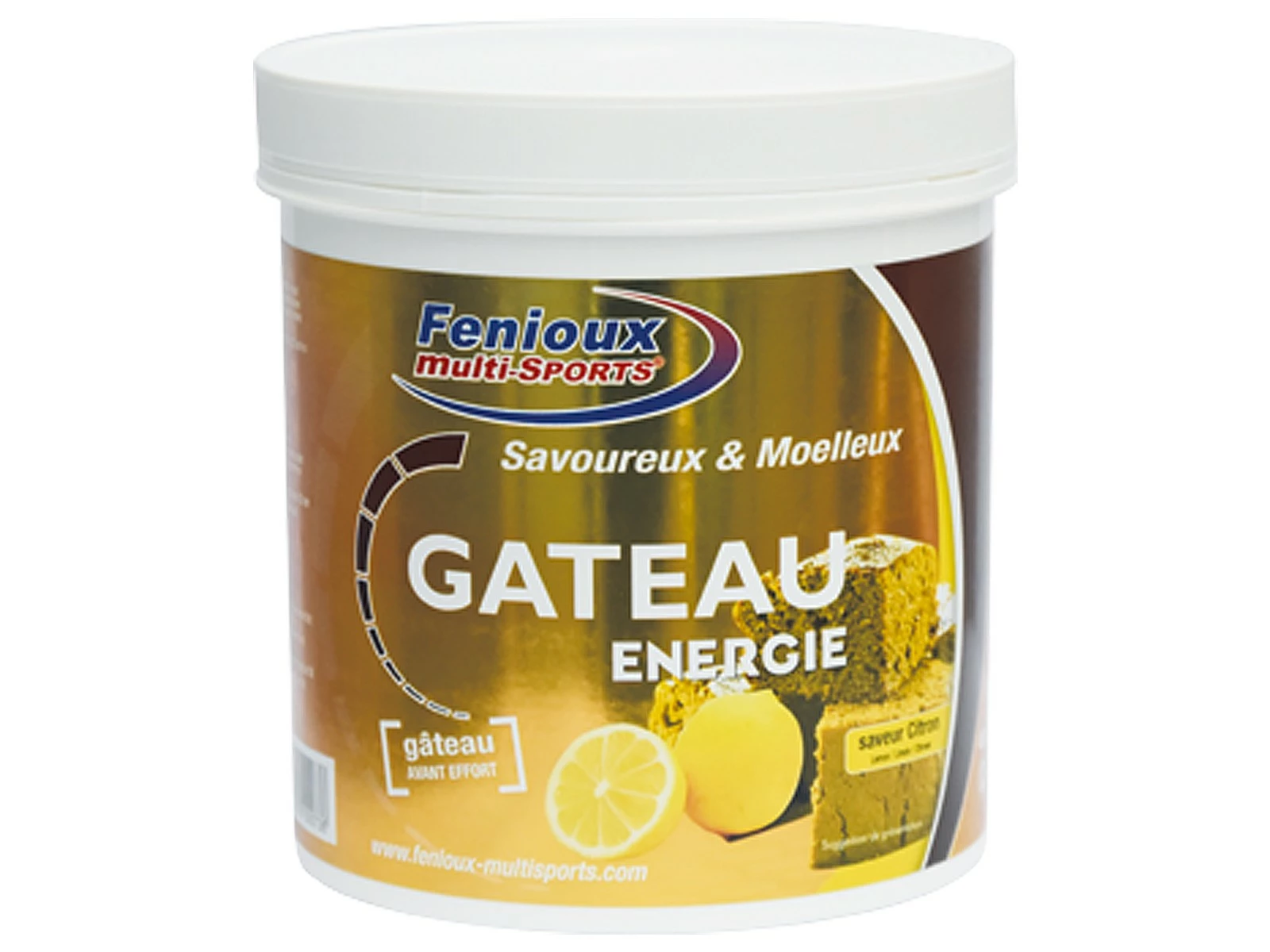 Fenioux Multi-Sports FENIOUX Multisports Gâteau énergétique Citron - 400g 1 Fenioux Multi-Sports FENIOUX Multisports Gâteau énergétique Citron - 400g