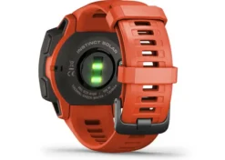 GARMIN Instinct Solar Rouge Feu Standard Edition Montre Connectée GPS -SRAM Soldes garmin instinct solar rouge feu standard edition montre connectee gps 2
