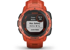 GARMIN Instinct Solar Rouge Feu Standard Edition Montre Connectée GPS -SRAM Soldes garmin instinct solar rouge feu standard edition montre connectee gps 5