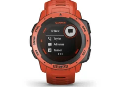 GARMIN Instinct Solar Rouge Feu Standard Edition Montre Connectée GPS -SRAM Soldes garmin instinct solar rouge feu standard edition montre connectee gps 7