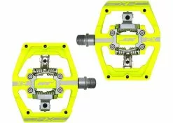 HT Components Pédales Automatiques BMX Race X2 SX Jaune Fluo