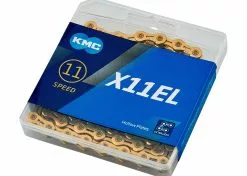KMC Chain KMC Chaîne 11v X11 EL 118 Maillons Or