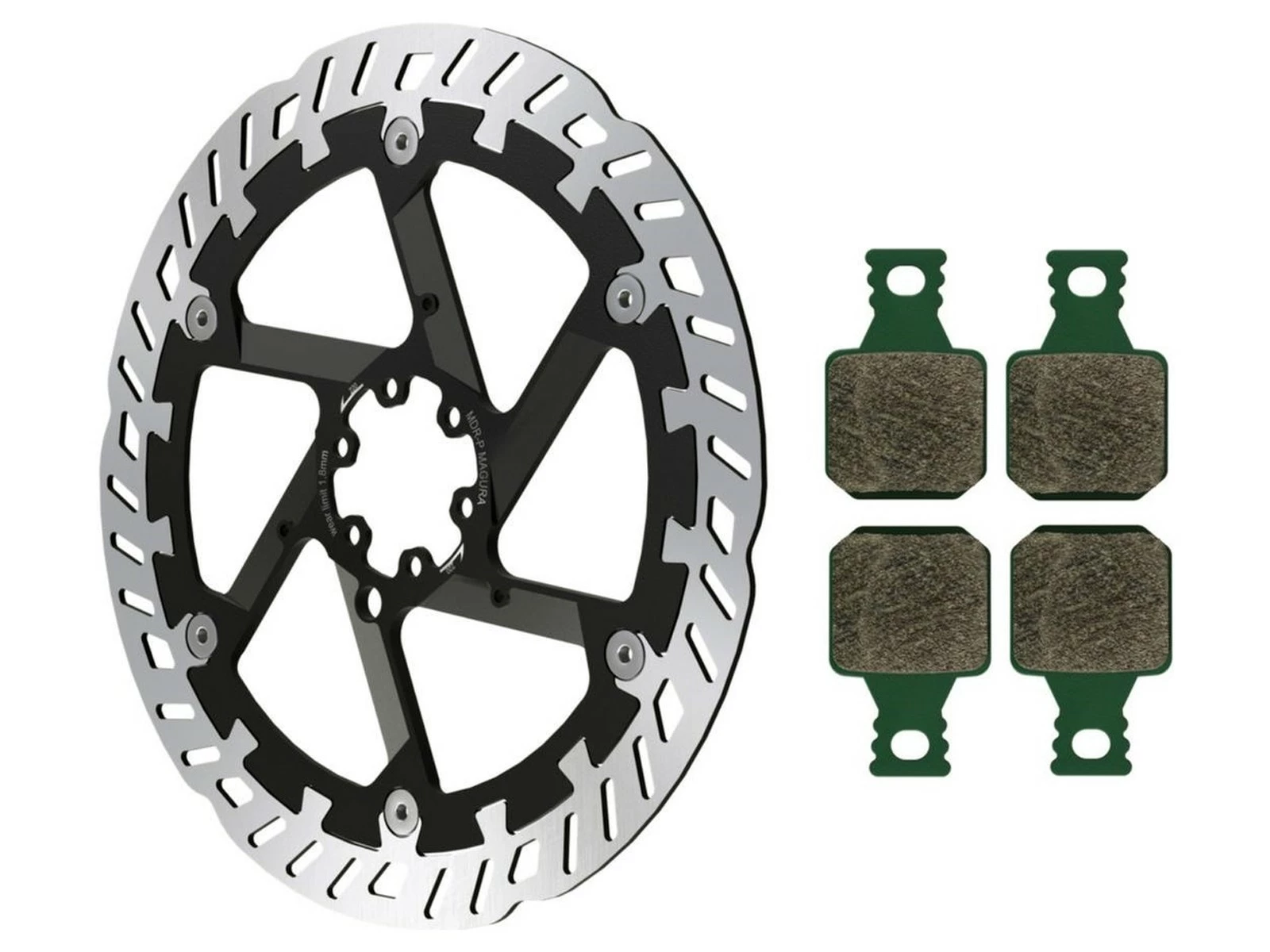 MAGURA Optimized Kit MT ESTOP MDR-P 6 Trous 203mm 8.S 1 MAGURA Optimized Kit MT ESTOP MDR-P 6 Trous 203mm 8.S