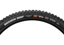 MAXXIS Minion DHF Pneu Souple MaxxGrip Dual Exo WT TR - 27,5 X 2,5 Pouces -SRAM Soldes maxxis minion dhf pneu souple maxxgrip dual exo wt tr 275 x 25 pouces 2