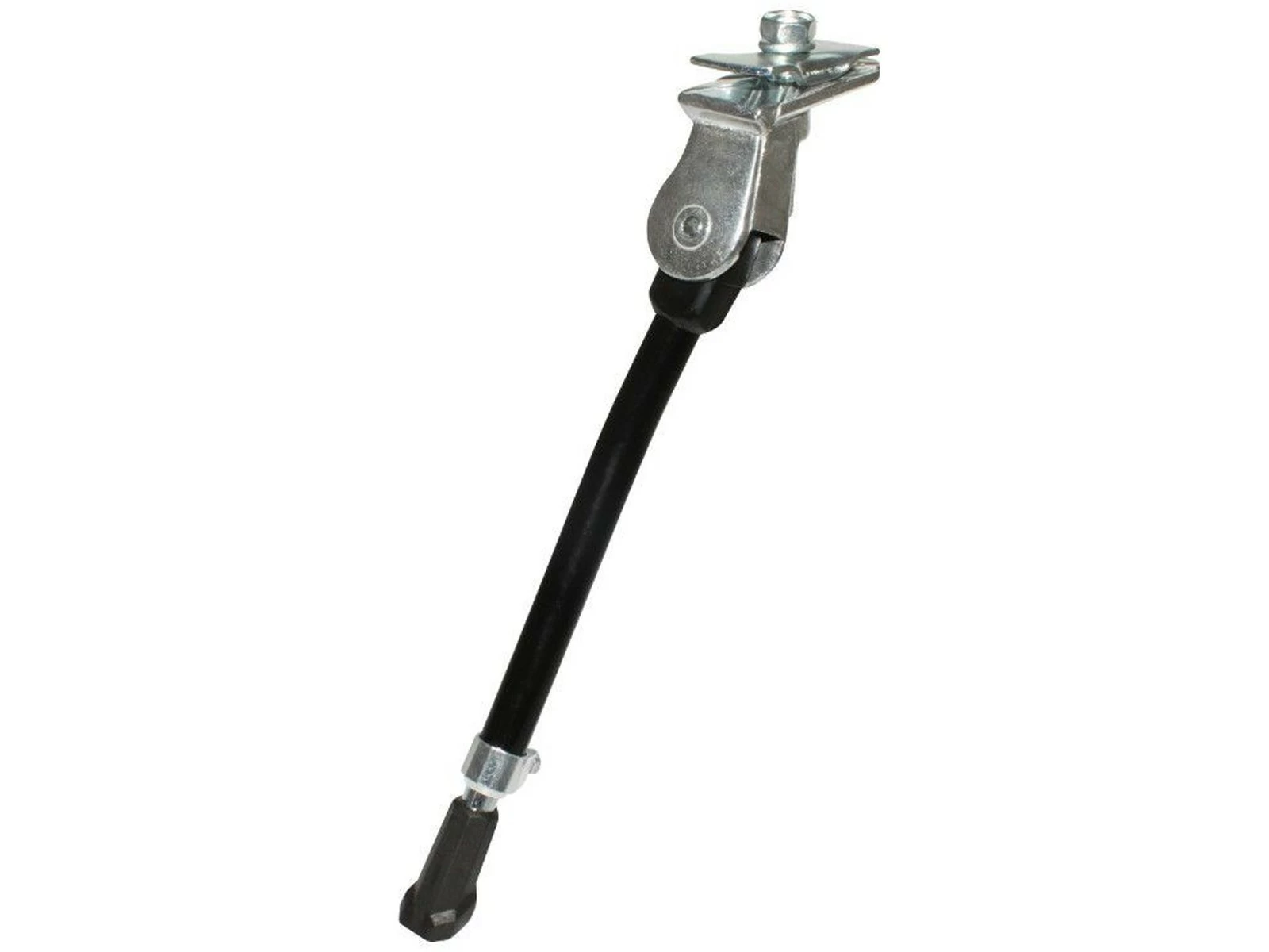 NEWTON Béquille Vélo Réglable Latérale Plaque Alu 20-28" Noir 1 NEWTON Béquille Vélo Réglable Latérale Plaque Alu 20-28" Noir