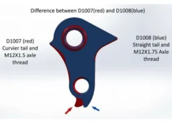 PILO Patte De Dérailleur D1008 Pour Mondraker Dès 2022 9 PILO Patte De Dérailleur D1008 Pour Mondraker Dès 2022 -SRAM Soldes pilo patte de derailleur d1008 pour mondraker vtt et vttae 4