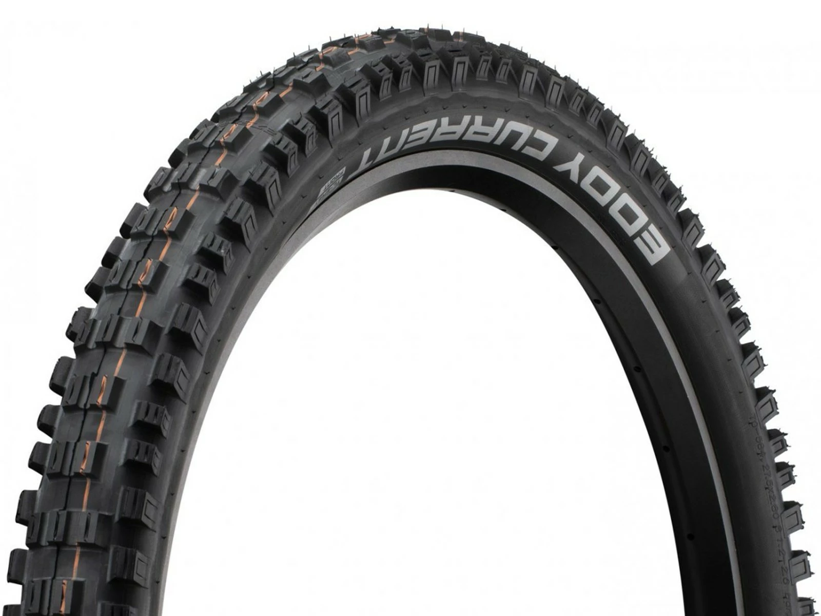 SCHWALBE Eddy Current Front Pneu Souple (avant) Evolution Addix Soft Super Trail - 27,5 X 2,6 Et 2,8 Pouces 1 SCHWALBE Eddy Current Front Pneu Souple (avant) Evolution Addix Soft Super Trail - 27,5 X 2,6 Et 2,8 Pouces