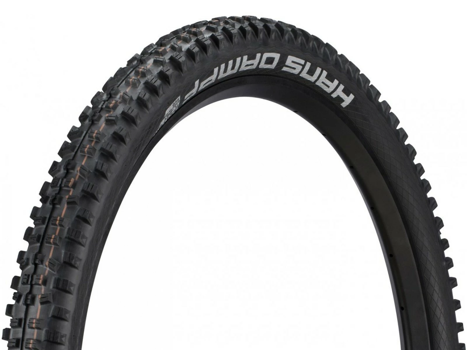 SCHWALBE Hans Dampf Pneu Souple Evolution Addix Speedgrip SnakeSkin - 27,5 X 2,6 Pouces 1 SCHWALBE Hans Dampf Pneu Souple Evolution Addix Speedgrip SnakeSkin - 27,5 X 2,6 Pouces