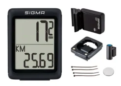 SIGMA Compteur BC 5.0 WL Sans Fil Noir ( 5 Fonctions) -SRAM Soldes sigma compteur bc 50 wl sans fil noir 5 fonctions 4