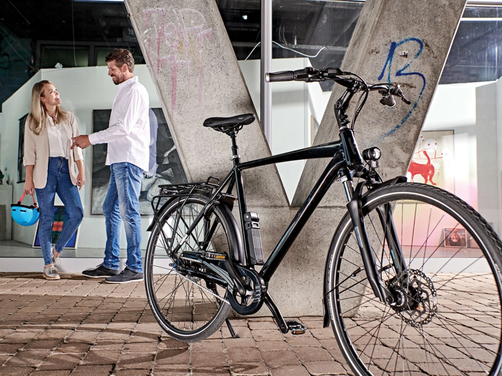 TRELOCK Antivol Pliable FS 380/100 Trigo ZF 234 Black Avec Support Vélo 11 TRELOCK Antivol Pliable FS 380/100 Trigo ZF 234 Black Avec Support Vélo – Image 11