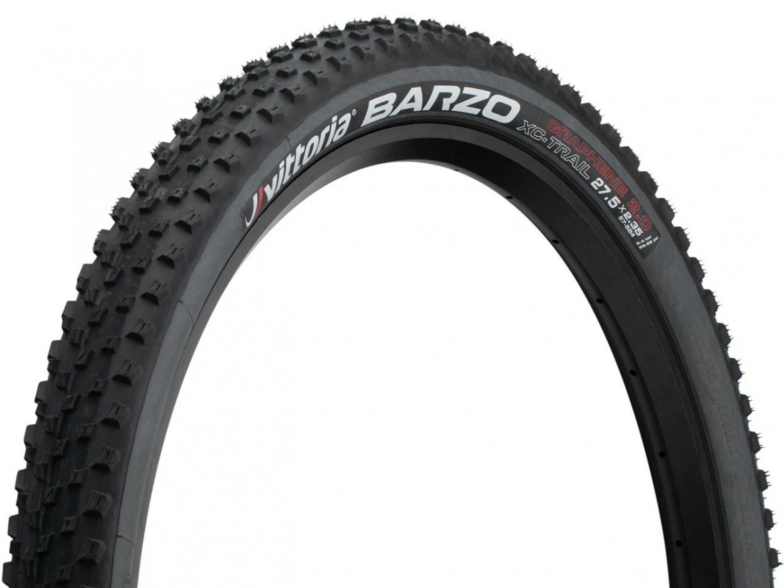 VITTORIA Pneu Souple Barzo TNT Graphene 2.0 - 27,5 X 2,25 Pouces 1 VITTORIA Pneu Souple Barzo TNT Graphene 2.0 - 27,5 X 2,25 Pouces