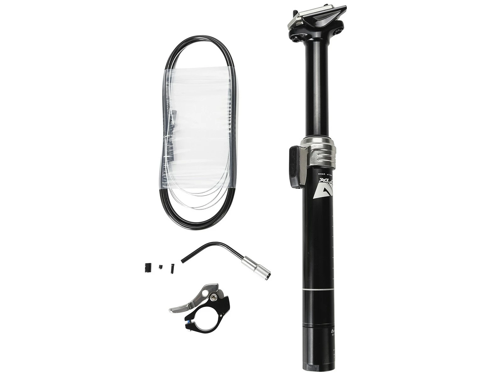 XLC SP-T10 Tige De Selle Télescopique 125mm ⌀30,9mm 40cm 1 XLC SP-T10 Tige De Selle Télescopique 125mm ⌀30,9mm 40cm